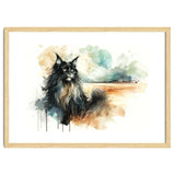 Majestic Cat In Coastal Landscape thumbnail
