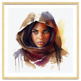 Watercolor Tuareg Woman #3 thumbnail
