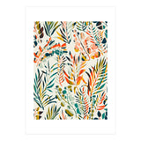 Colorful Leaves Pattern (Print Only) thumbnail