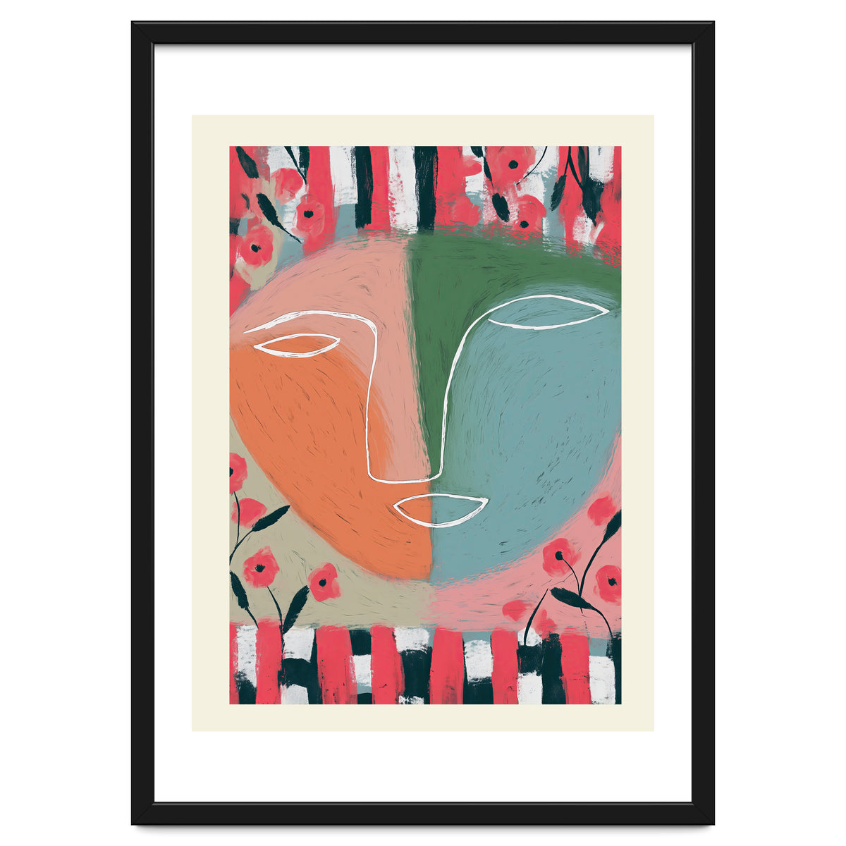 Dreams In Coral And Sage