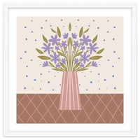 Flower Vase Mocha Mousse