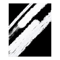 Abstract Brown and Black Lines (Print Only)