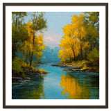 Serene Autumn River Landscape thumbnail