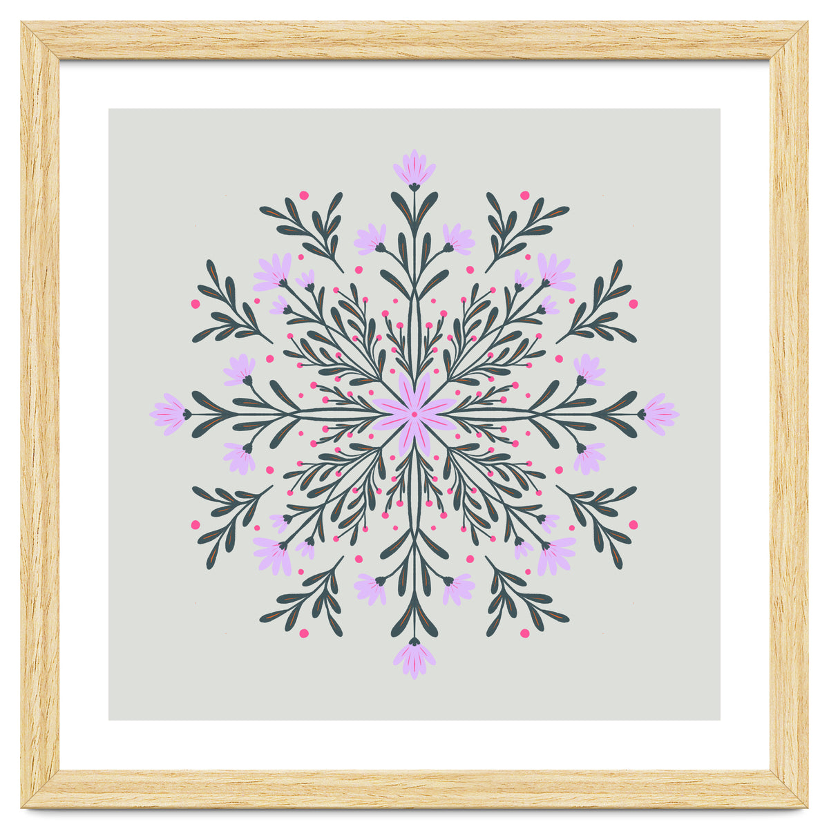 Spring Flowers Mandala