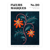 Magical Flowers No.20 Dark Daisies (Print Only)