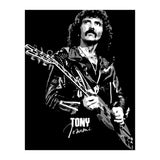 Tony Iommi American Musician Legend In Grayscale (Print Only) thumbnail