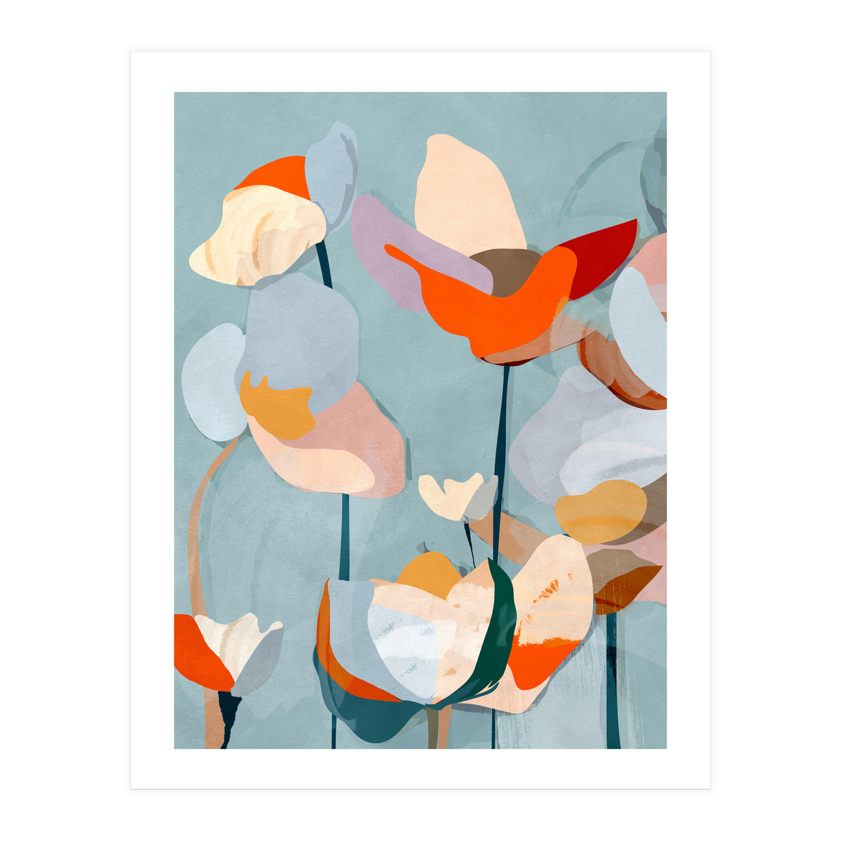 Layered Bloom (Print Only)