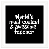 World's most coolest and awesome teacher thumbnail
