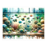 Colorful Aquarium Fish Tank (Print Only) thumbnail