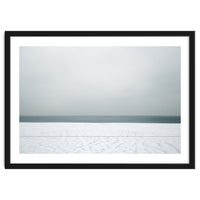 Winter seascape - Snow beach