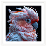 Pink Cockatoo Parrot Close Up Portrait Feather thumbnail