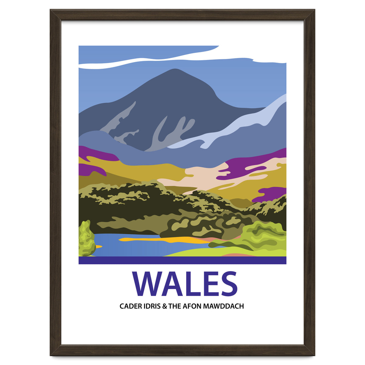 Wales Cader Idris And The Afon Mawddach