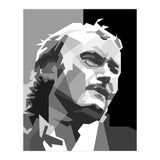 Phil Collins Rock Progressive Musician Black White (Print Only) thumbnail
