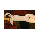 Amadeo Modigliani / 'Reclining Nude', c. 1919, Oil on canvas, 57 x 114 cm. (Print Only) thumbnail