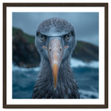 Majestic Albatross Facing Camera Over Ocean thumbnail
