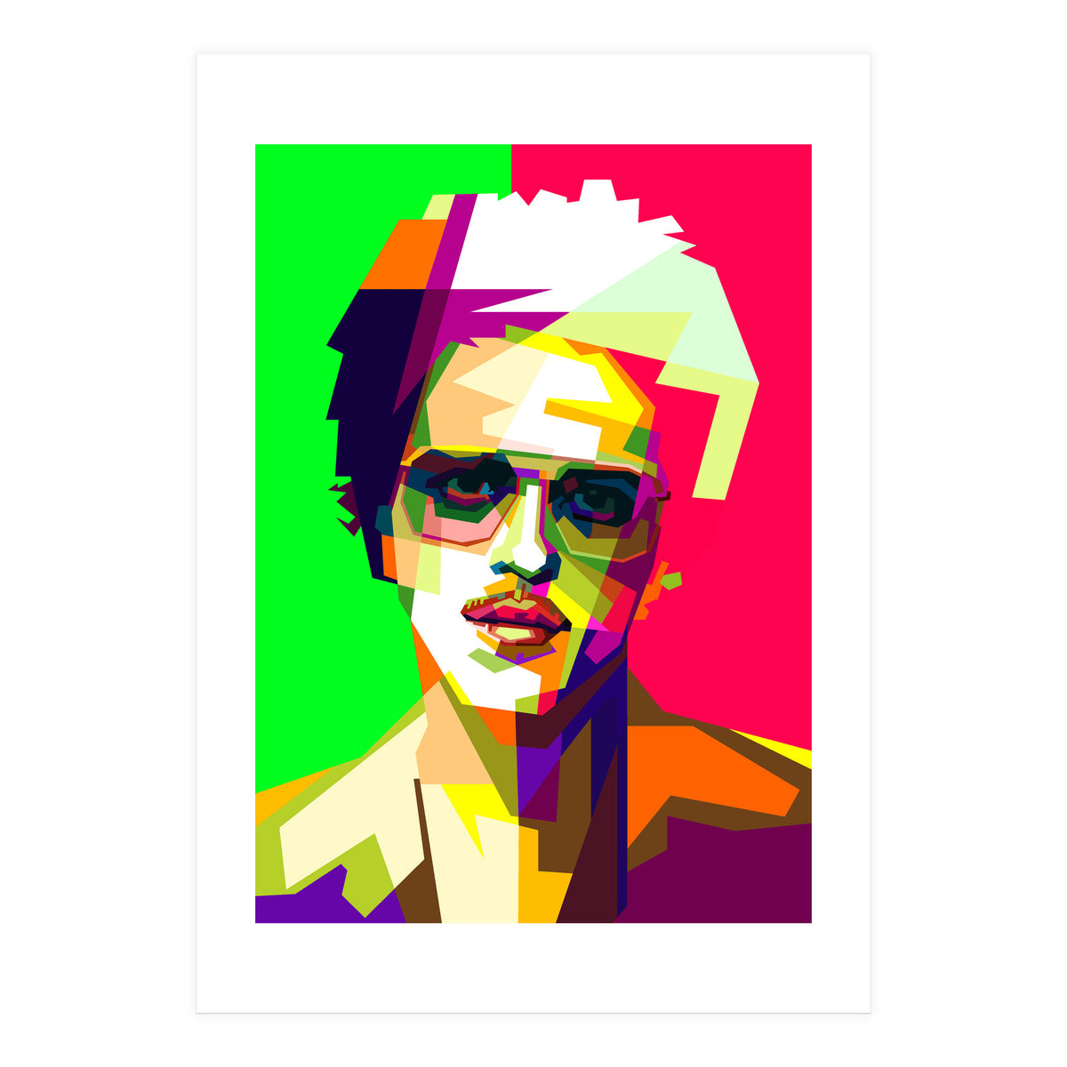 Bruno Mars Die Wth A Smile Pop Art (Print Only)