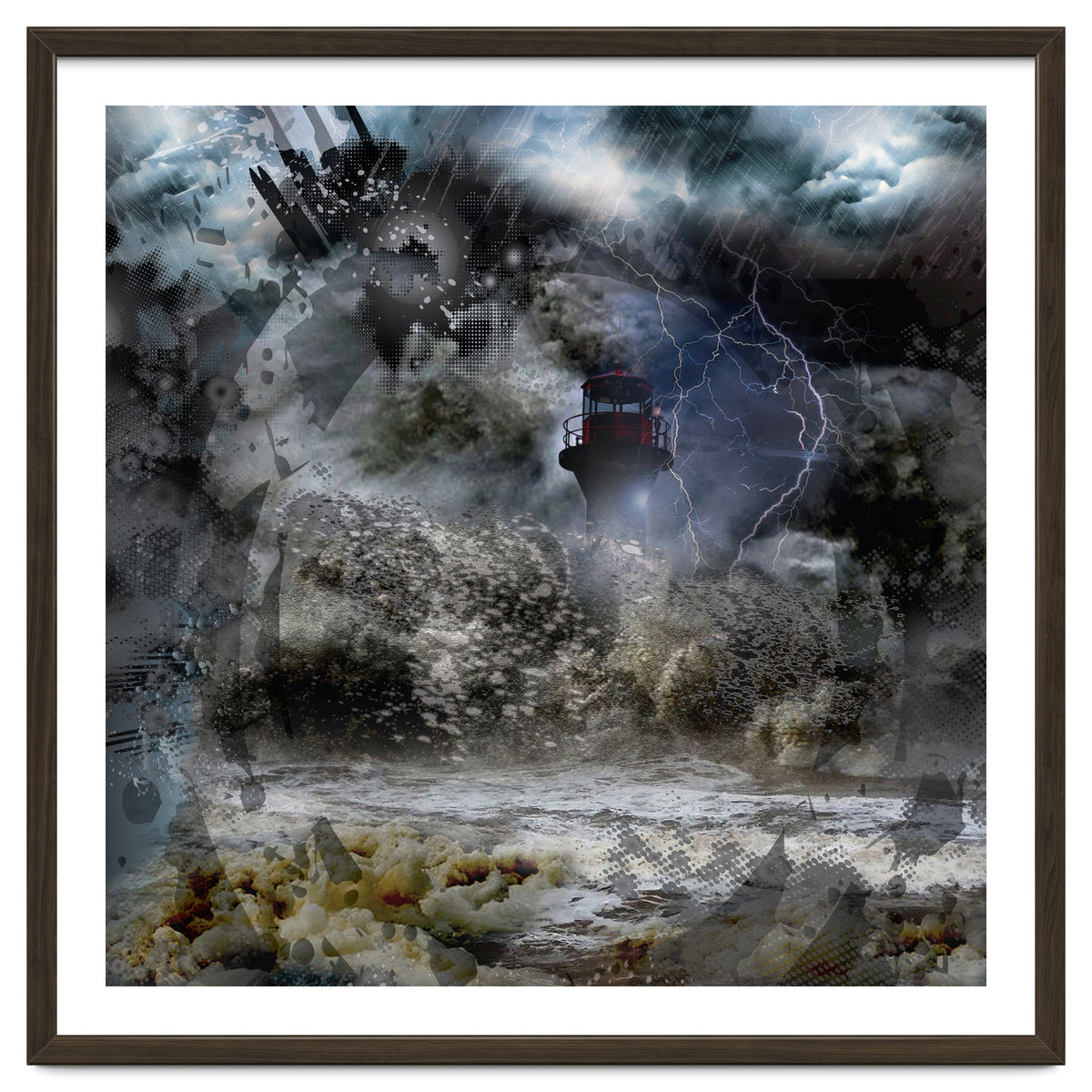 Lighthouse Storm