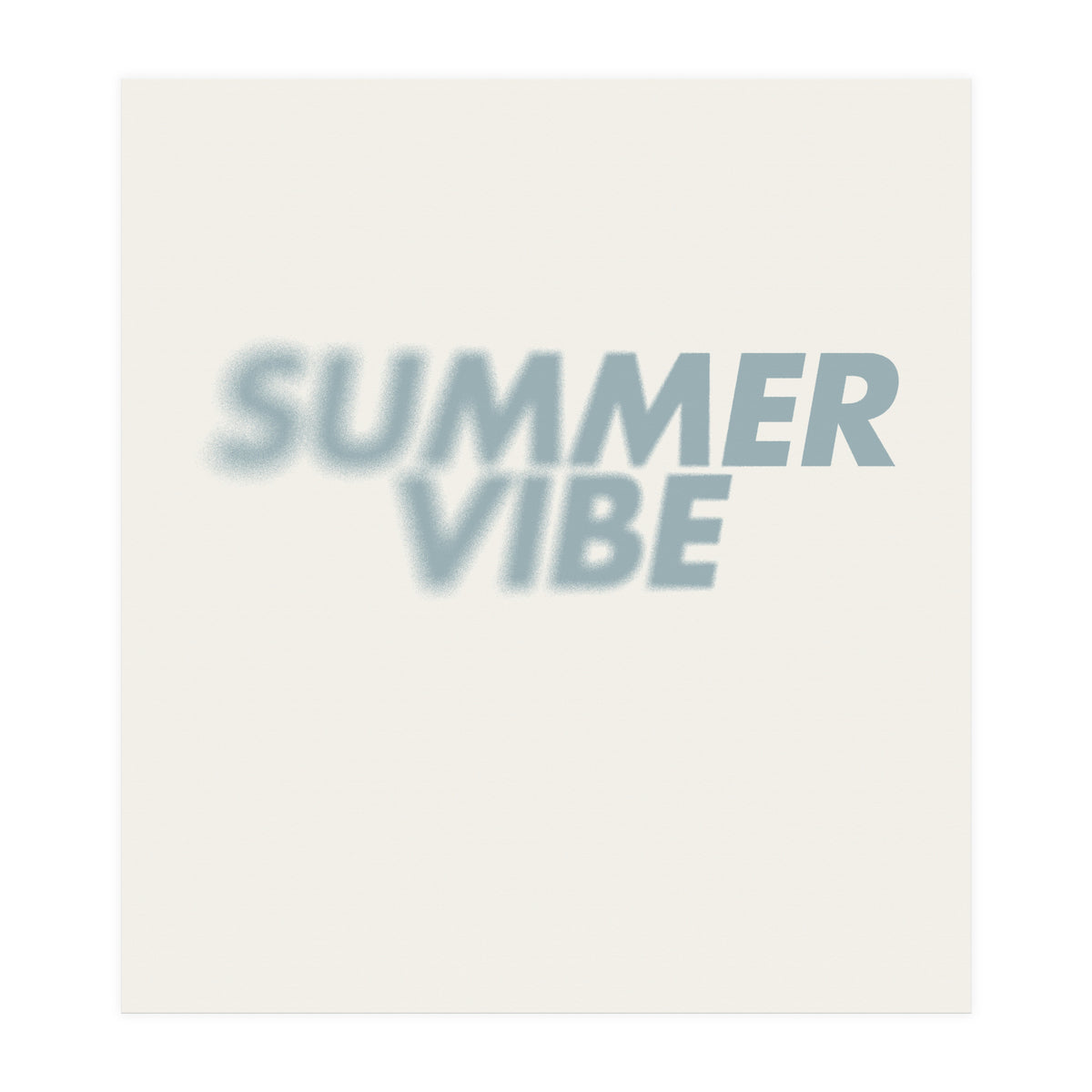 SUMMER VIBE (Print Only)