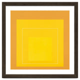 JOSEF ALBERS - HOMAGE TO THE SQUARE ORANGE YELLOW thumbnail