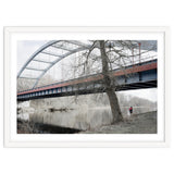 Fishing man under the bridge thumbnail