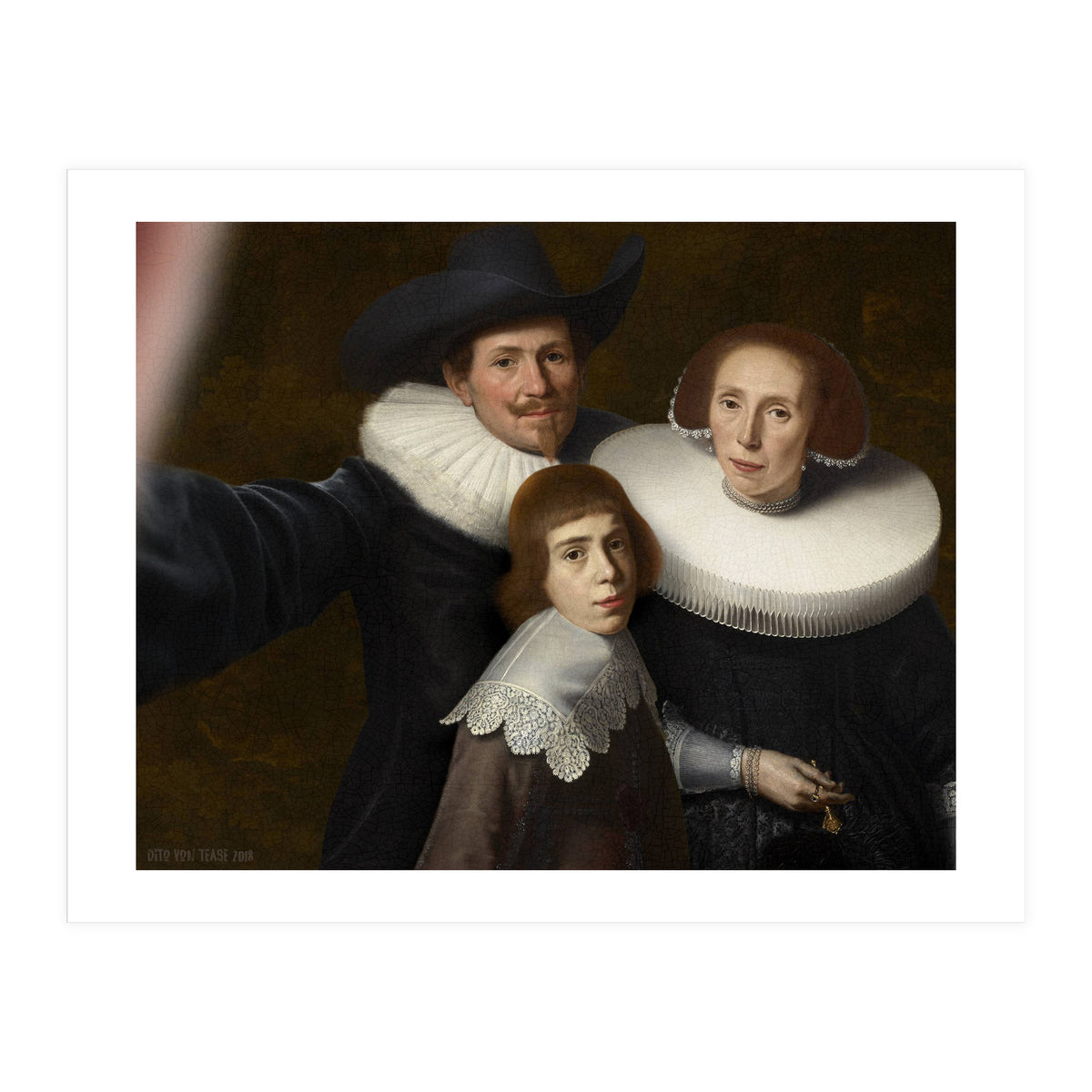 Dirck van Santvoort - Selfie (Print Only)