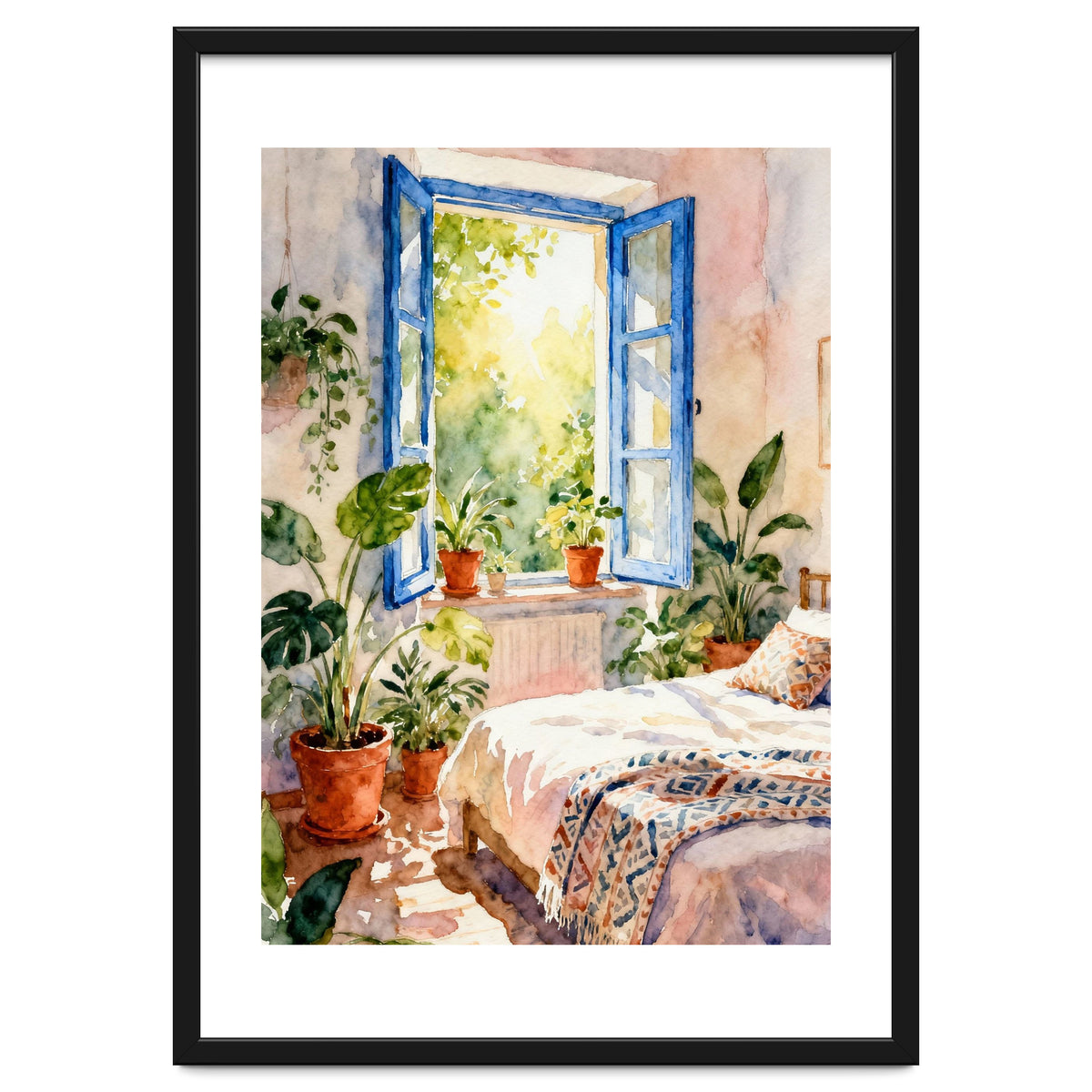Matisse Inspired Bedroom