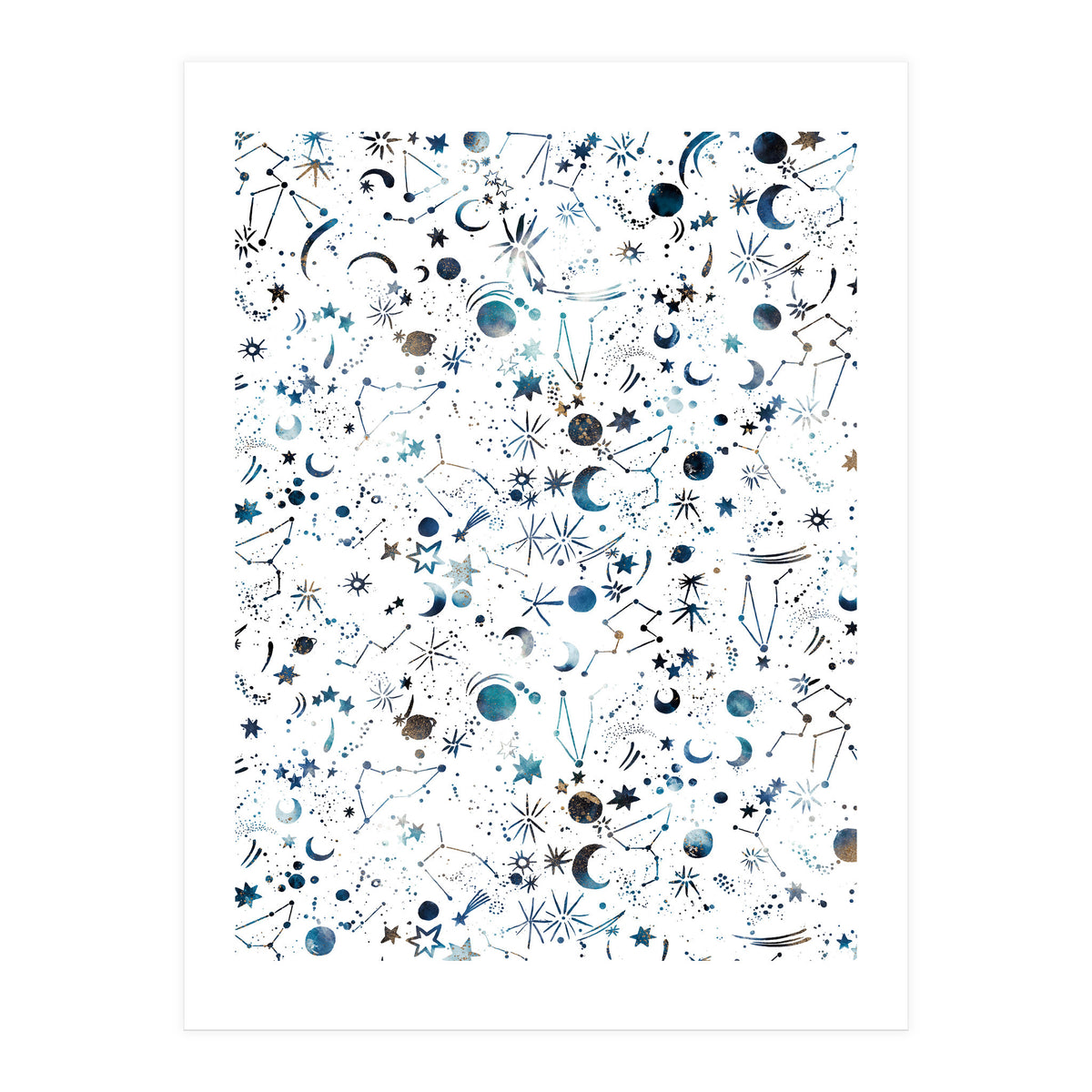 Astrology Space Planets Constellation (Print Only)