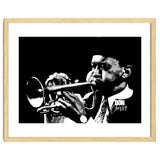Don Cherry American Jazz Trumpeter in Grayscale thumbnail