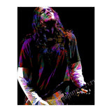 John Frusciante American Musician Guitarist Colorful (Print Only) thumbnail