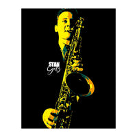 Stan Getz American Jazz Saxophonist (Print Only)