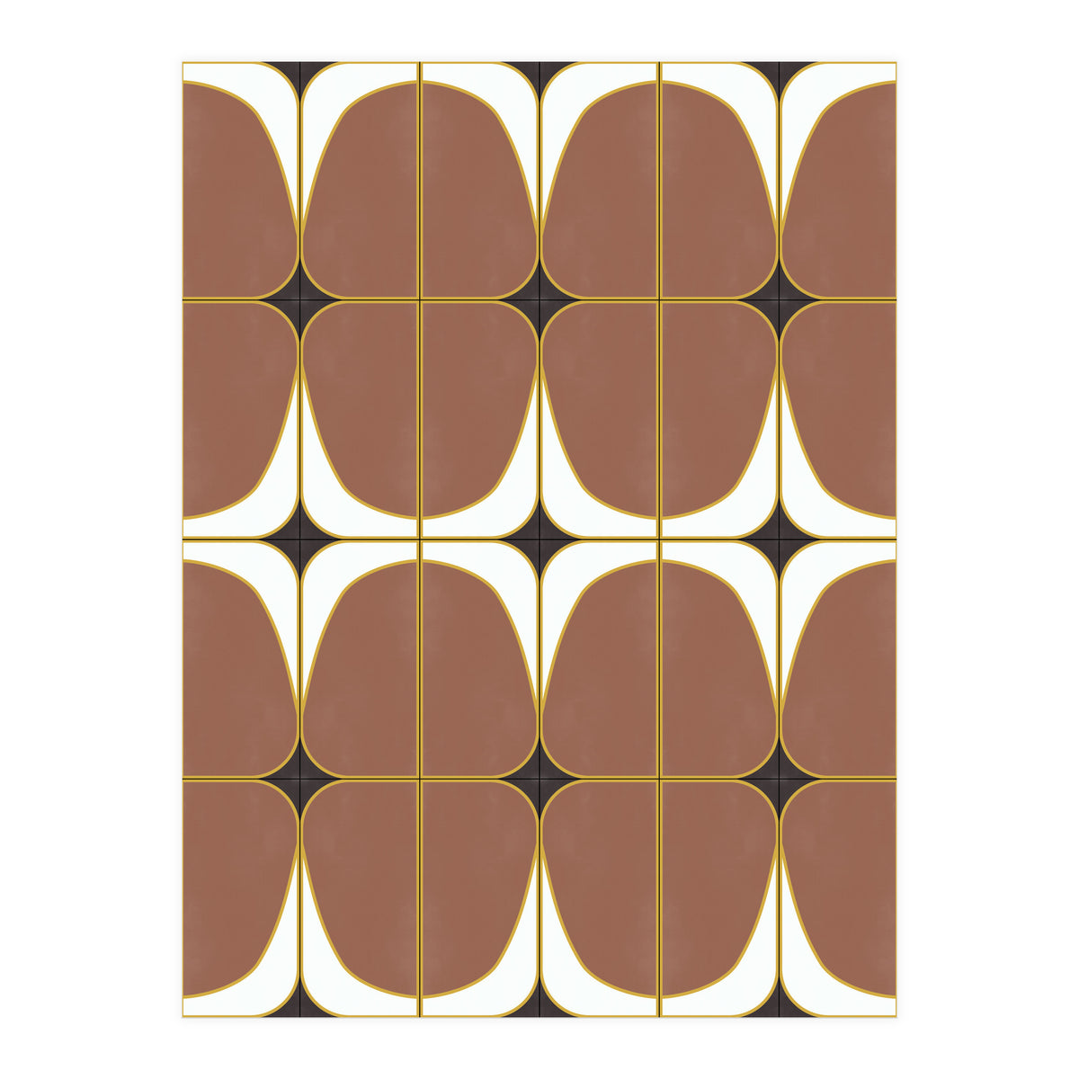 Elegant Sassy Seventies Tiles (Print Only)