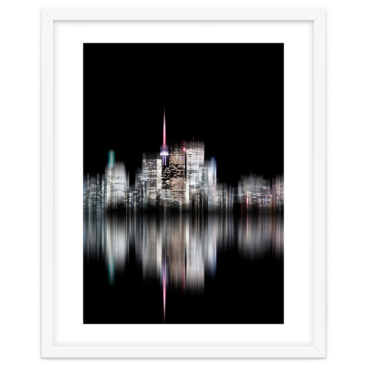 Toronto Skyline Blur Version No 2