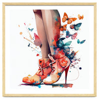 Butterfly Heels Splash