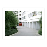 Red container in the residential site (Print Only) thumbnail