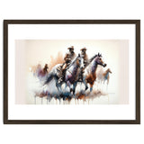 Cowboy Riders On Horses thumbnail