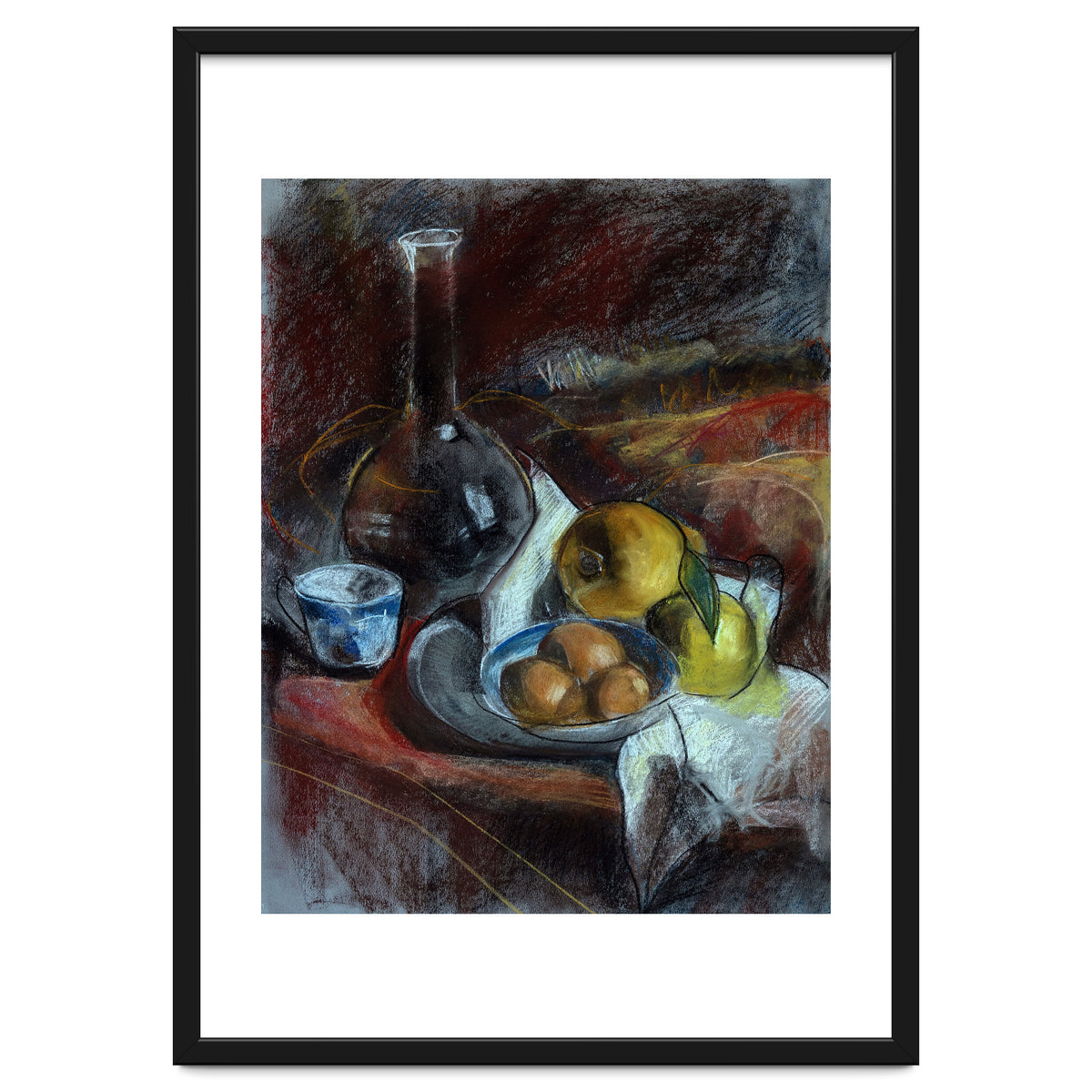 Eggs and Juicy fruits