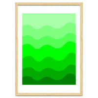 Green gradient design