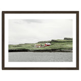 Red house on the shore - Iceland thumbnail