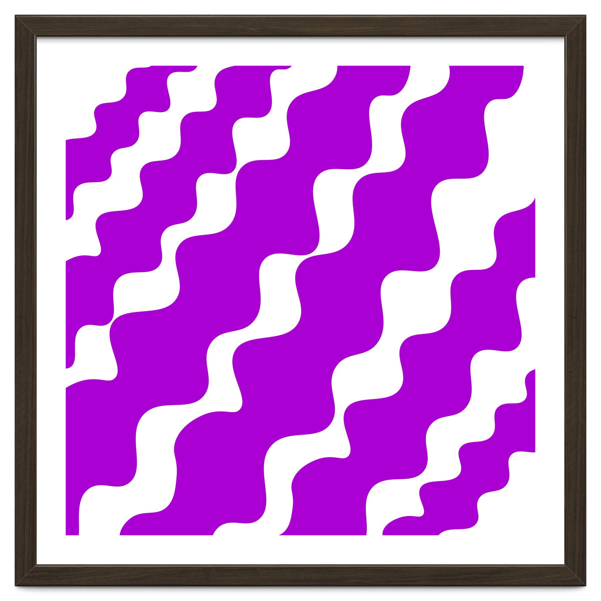Purple Wavy Pattern