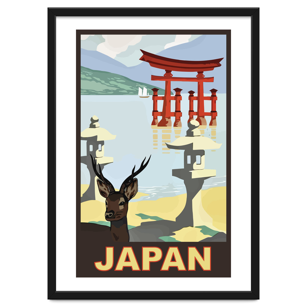 Japan Travel Poster