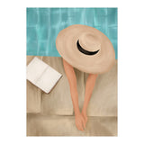 On The Edge Of The Pool II (Print Only) thumbnail