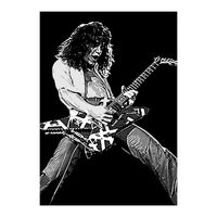 Eddie Van Halen American Rock Guitarist Legend (Print Only)