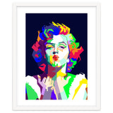 Marilyn Monroe Famous Actress Pop Art thumbnail