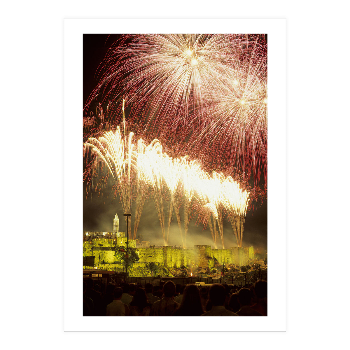 Fireworks over Jerusalem I (Print Only)