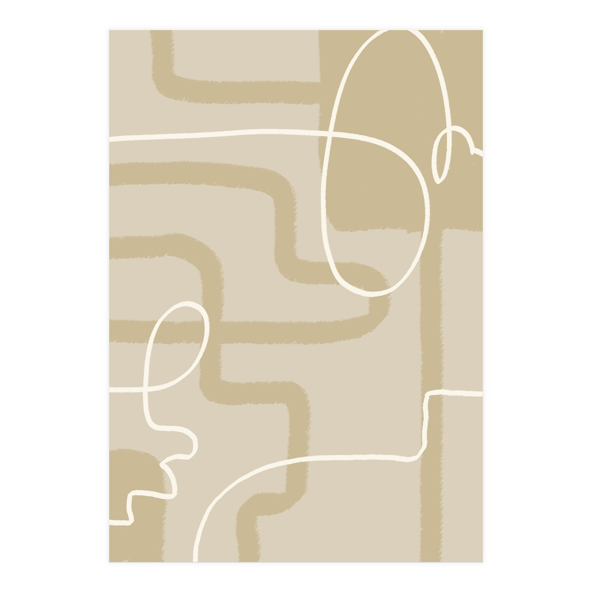 Labyrinth of Lines (Print Only)