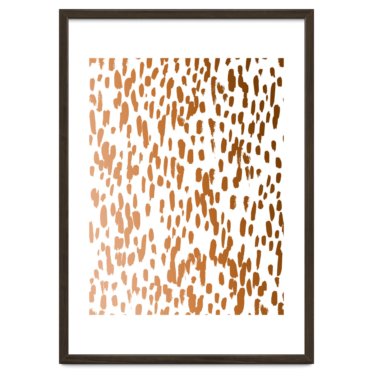 Copper Brushstrokes #society6 #decor #interiors