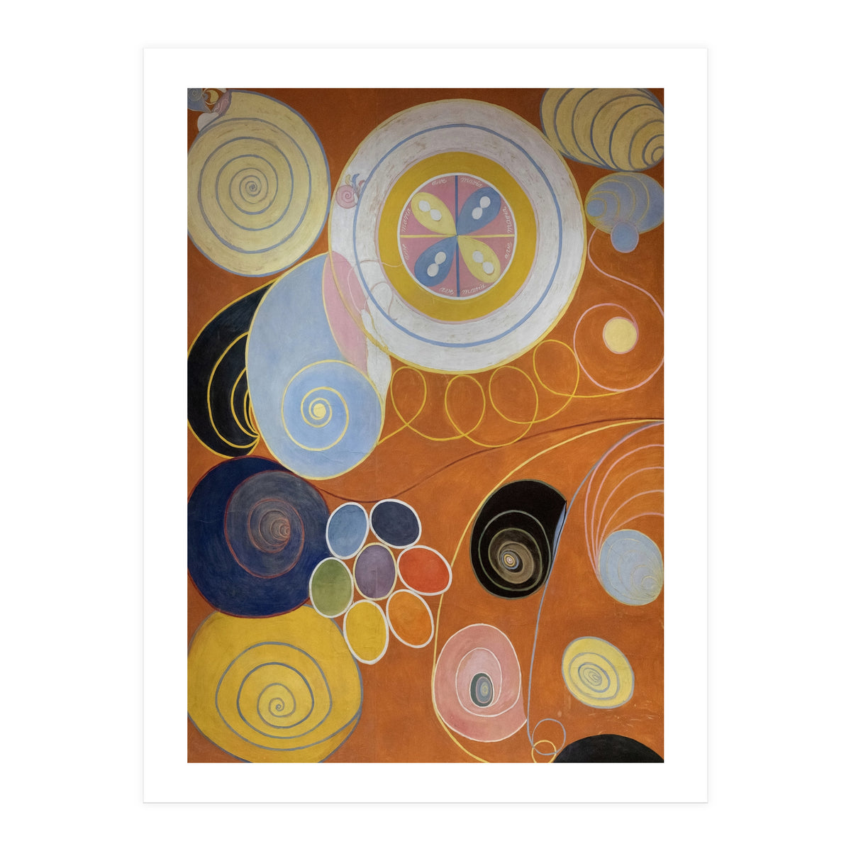 Hilma af Klint - The Ten Largest No 3 Youth Abstract Spiritual Art (Print Only)