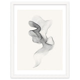 Abstract Black And White Swirling Lines Flowing Form thumbnail