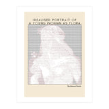 Idealised Portrait of a Young Woman as Flora – Bartolomeo Veneto (ascii art)  (Print Only) thumbnail