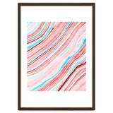 Between the Lines, Pastel Watercolor Abstract Painting, Subtle Neutral Minimal Illustration thumbnail